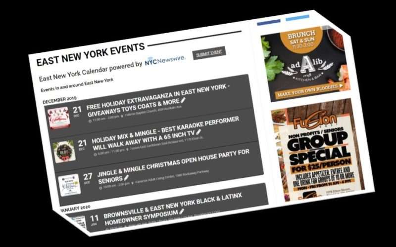 The East New York Events Calendar Launched by East